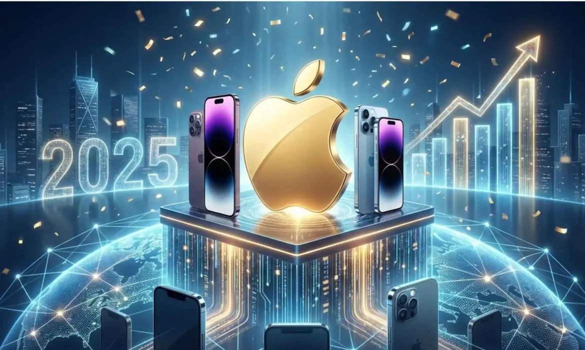 Apple lidera mercado global de smartphones e fecha 2025 no topo do ranking